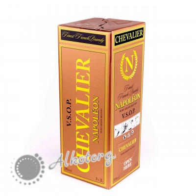Бренді Chevalier Napoleon V.S.O.P 2 літри (Шевальє Наполеон Всоп 2л)