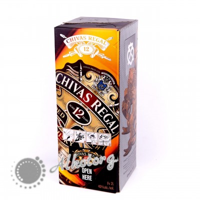 Віскі Chivas Regal 12 YO 2 літри (Чівас Рігал 2л)